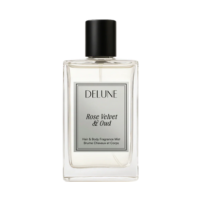 Rose Velvet & Oud - Hair & Body Fragrance Mist - Delune 