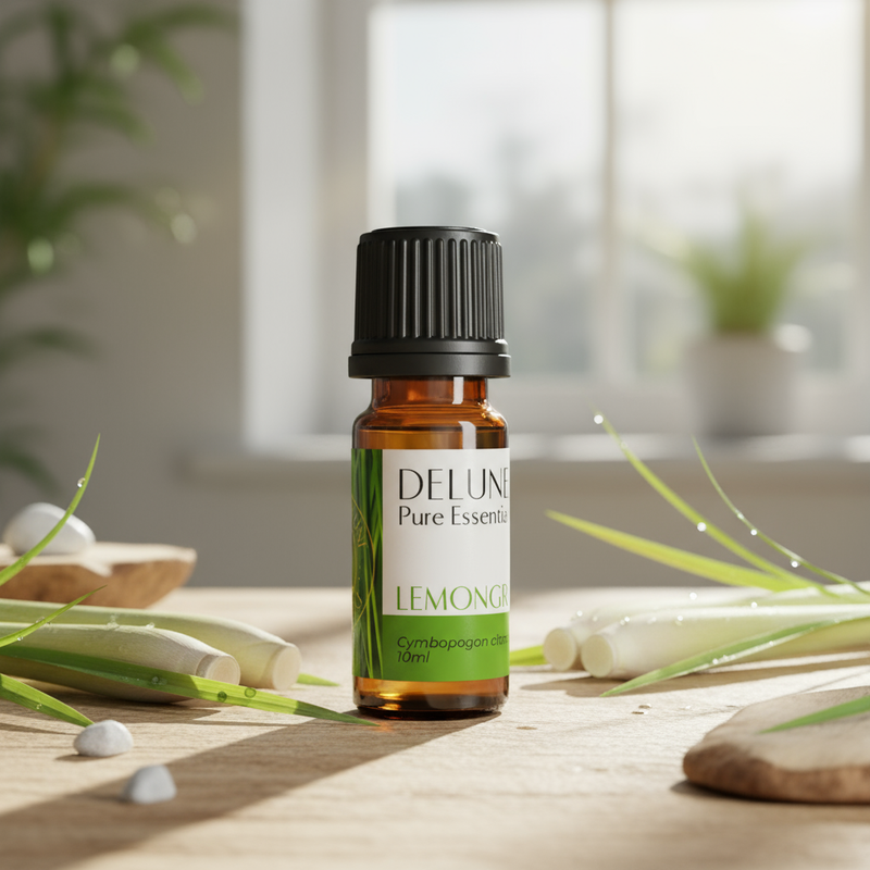 زيت عشب الليمون العطري النقي
