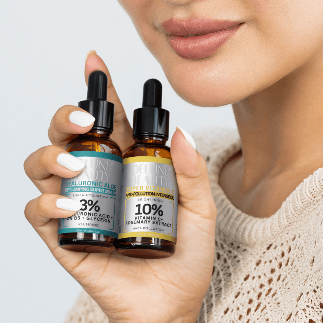 الثنائي حمض الهيالورونيك والصبار B5 وSuper Vitamin C™ - Delune