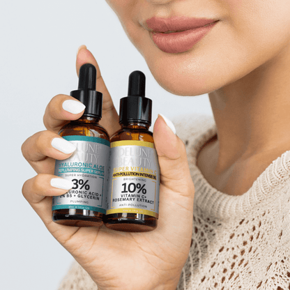 الثنائي حمض الهيالورونيك والصبار B5 وSuper Vitamin C™ - Delune