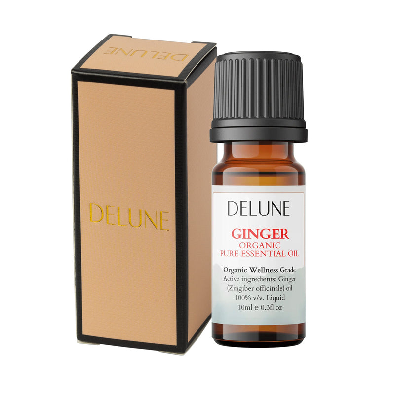 Ginger Organic Wellness Grade Essential Oil - Delune 